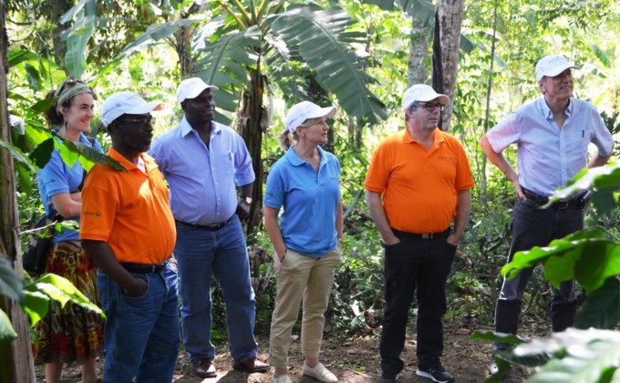 Une délégation de l’Alliance Agricole Internationale en visite dans la Région Nord d’Haïti