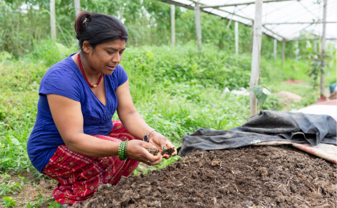 Finding Economic Empowerment Through Earthworms and Compost Production in Nepal