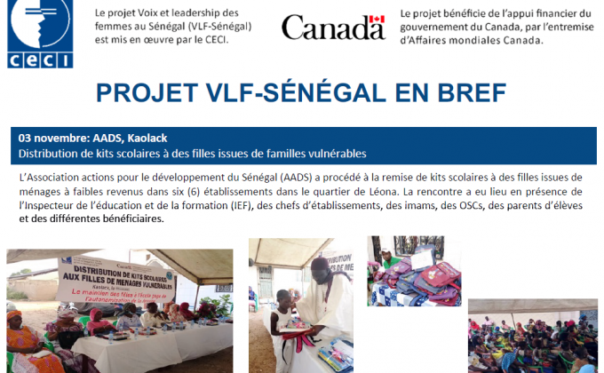 Resumen del proyecto VLF-Senegal - Noviembre 2021